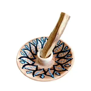 Brûleur palo santo en céramique