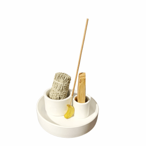 Brûleur de Palo Santo en Céramique 3 en 1